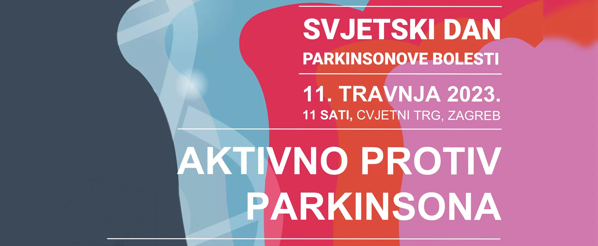 Aktivno protiv Parkinsona 11. travnja na Cvjetnom trgu u Zagrebu